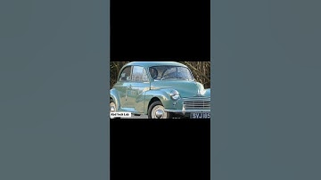 Uncovering the 1958 Morris Minor