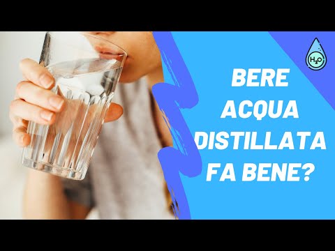 Video: Posso bere acqua demineralizzata?