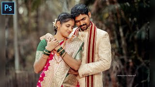 Wedding Couple Photo Editing and Retouching Step by Step l Photoshop CC Tutorial screenshot 5