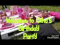 Otha  birthday Party - Barbie Theme/Picnic Setup