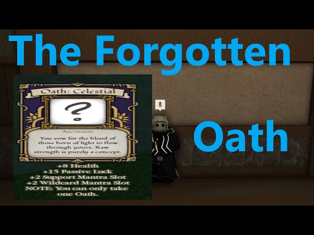 Obtaining Oath: Oathless in Deepwoken!!