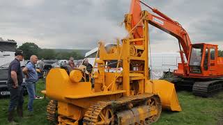 Starting Cat D2 at the 2024 Chipping Steam Fair