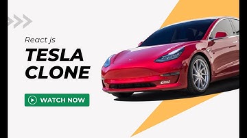 Tesla Clone created using React Js & React Redux | #reactjs  #programming #firebase #tesla