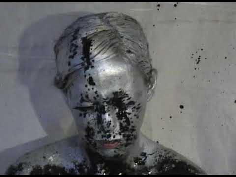 Black on Blondes - trailer - Blonde women models getting gunged with thick messy black paint.