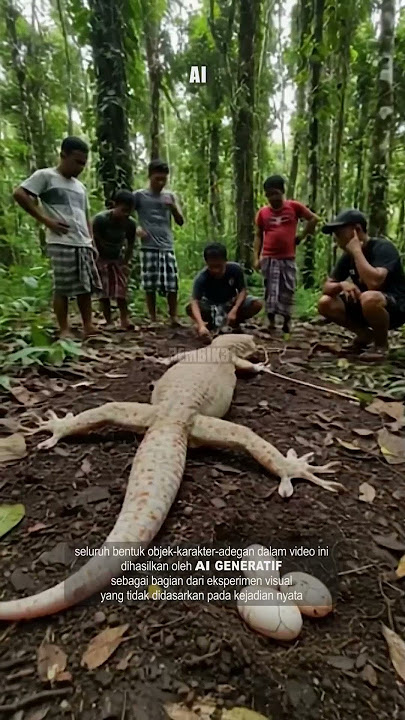 Cicak sebesar buaya 😯 #ai #cicak #mahlukaneh