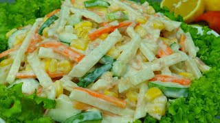 Try niyo ang SINGKAMAS SALAD, napakasarap at napakadaling gawin