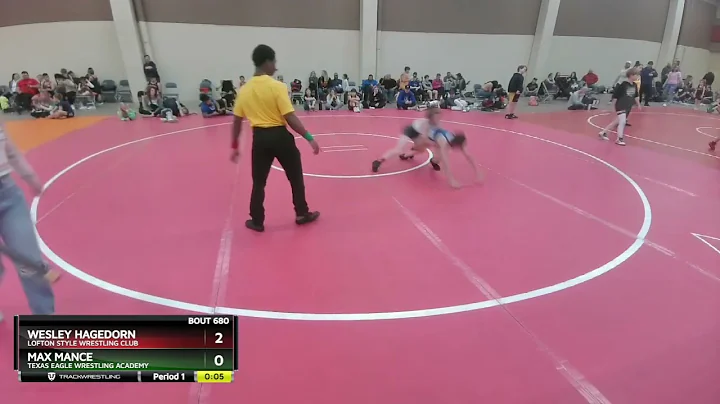 84-86 Lbs Round 3 - Max Mance, Texas Eagle Wrestli...