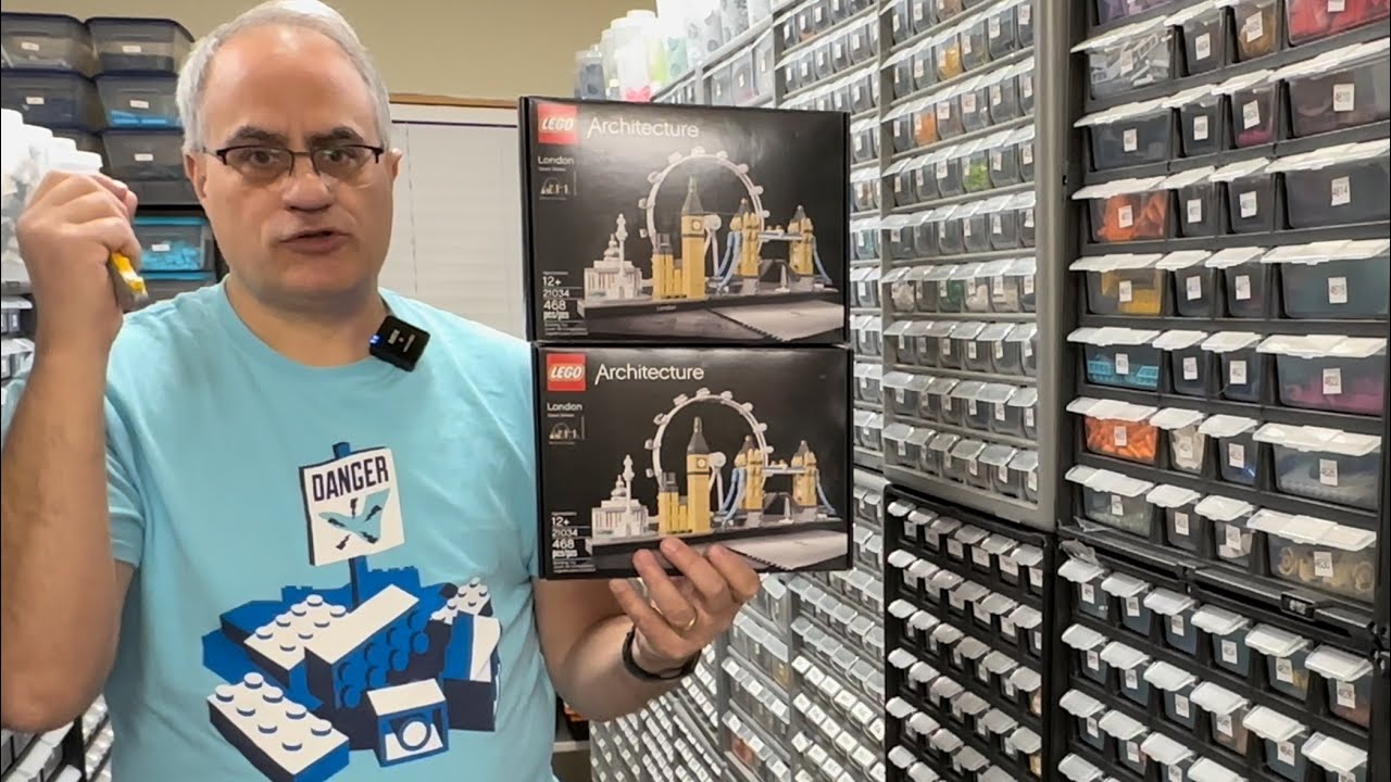 Piecing together a discontinued Lego set from my Bricklink store