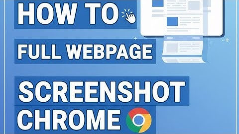 EASY Full Page Screenshot in Chrome (NO EXTENSIONS!) - Secret Chrome Trick 2025