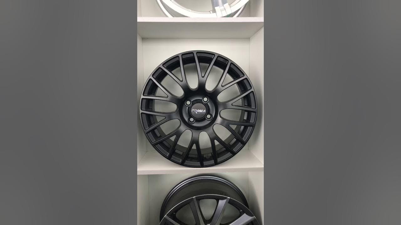 Диски Прома GT 4x98 4x100 r16 чёрные на весту и другие - YouTube