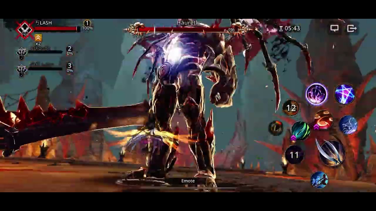 Darkness Rises demonic raid : haureth