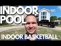 Indoor Pool and Basketball.  Amazing Lakefront Home For Sale!  2 Beaver Drive, Egg Harbor Township