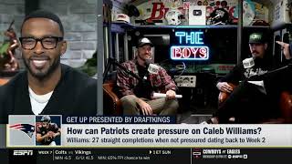 Full GET UP | Caleb Williams Will Show Up On TNF- Bold Prediction For Bears Vs Patriots Week 7 Update