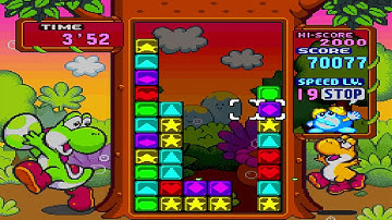 Tetris Attack: 99999 points in 5