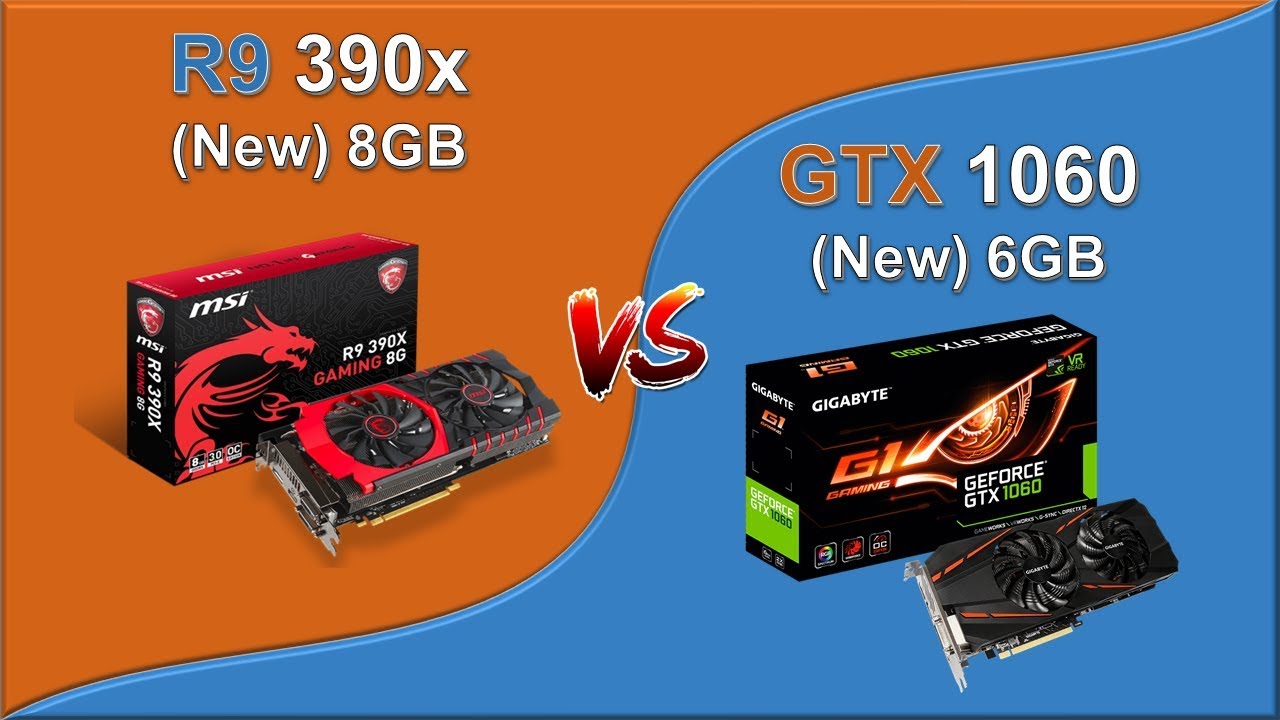 R9 390x 8GB vs GTX 1060 6GB Benchmark - YouTube