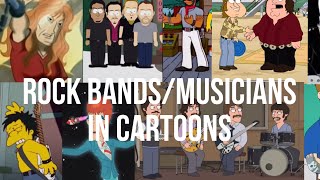 Rock Bands/Musicians In Cartoons