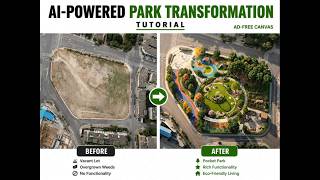AI Land Transformation: Turn Vacant Lots Into A Perfect Park! (Tutorial) 🏗️🏞️