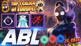 ABL TOP 1 Calico of EUROPE 24 KILLS - Deadlock Pro Gameplay & Guides [Watch & Learn]