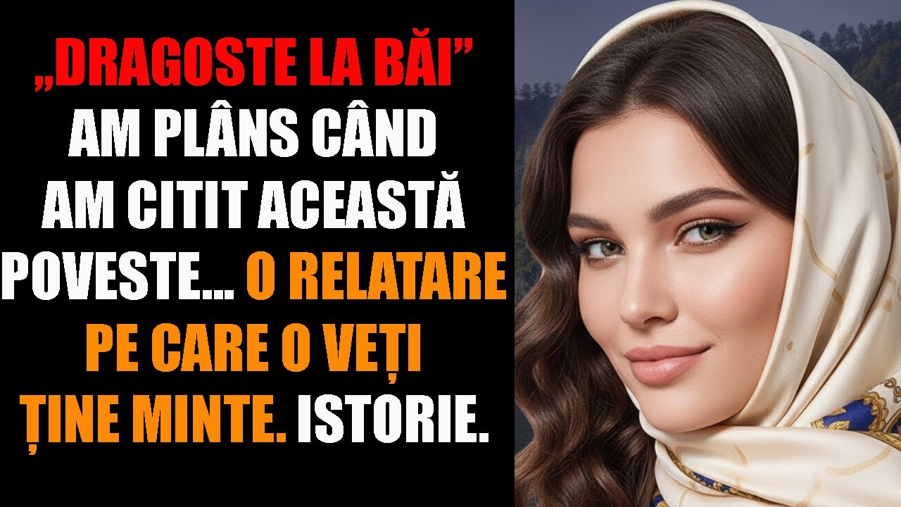 „DRAGOSTE LA BĂI” Am plâns când am citit această poveste... O relatare pe care o veți ține minte...