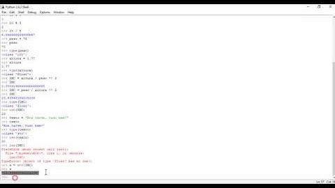 Vídeo 3 - Tipos de variáveis e operações básicas