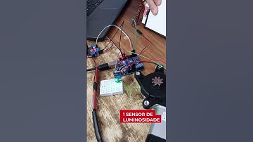 Toldo Automático com ARDUINO #shorts