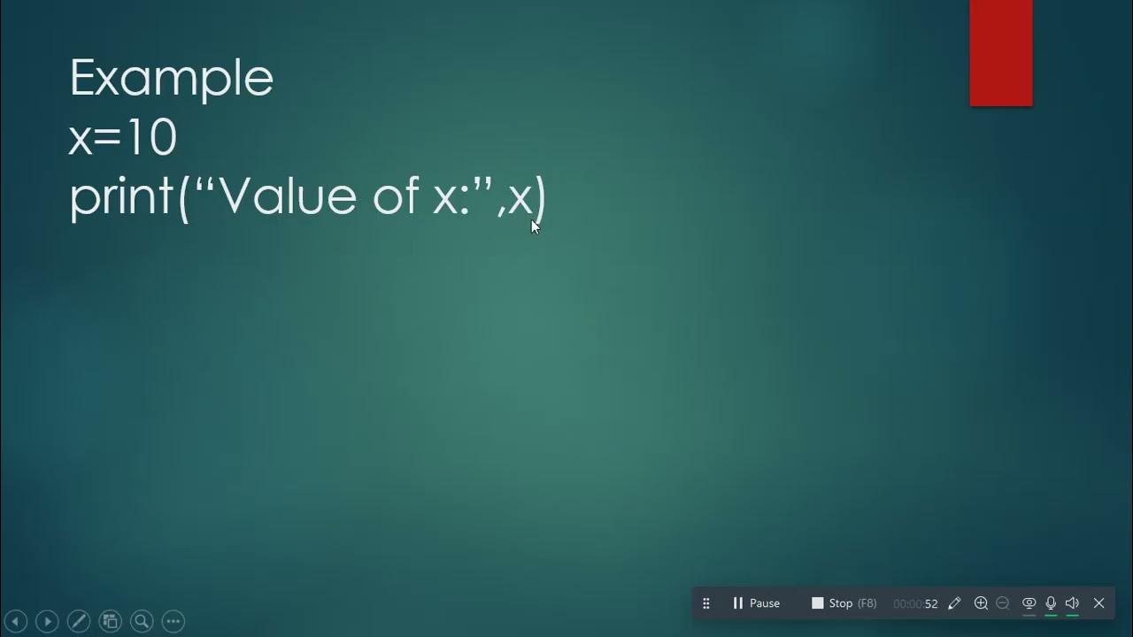 Simple Assignment Operator 1-Python - YouTube