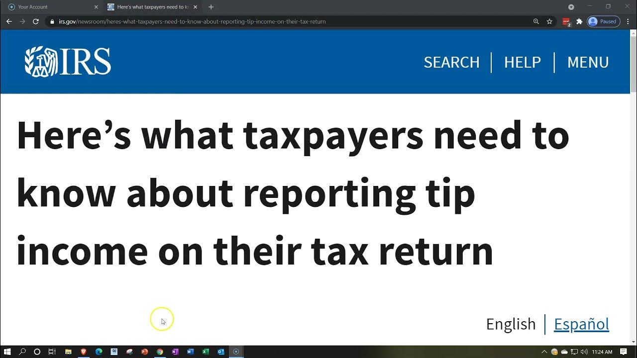 IRS Tax Tip Here s What Taxpayers Need To Know About Reporting Tip irs-tax-tip-here-s-what-taxpayers-need-to-know-about-reporting-tip