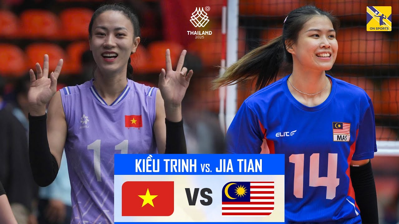 FULL VIỆT NAM vs MALAYSIA | Kiều Trinh - Kim Thanh phô diễn đẳng cấp | SEA Games 33