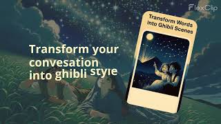 Turn your romantic chats into stunning Ghibli-style anime art instantly! with #ChatoGhibli screenshot 5