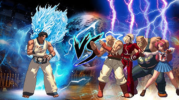 [KOF MUGEN] Kim Kaphwan Insane Fight 月