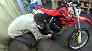 Honda XR400,подробно обо всём