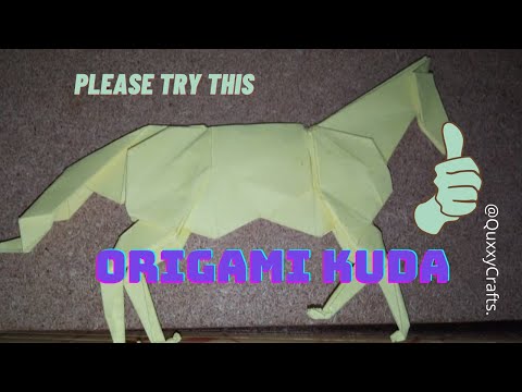 Video: Lärk Origami