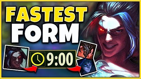 #1 KAYN WORLD HOW TO GET YOUR FORM IN 10 MINUTES OR LESS - League of Legends