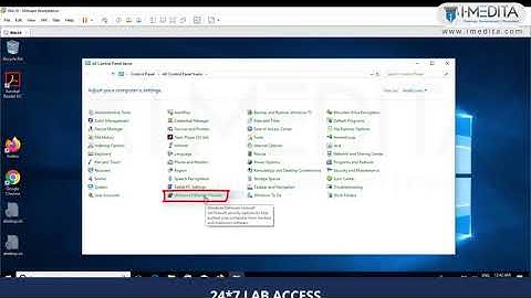 CEH Lab Setup: TURN OFF FIREWALL IN ALL WINDOWS OS