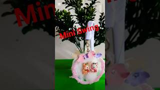 DIY Mini Swing Chair 😍 #short #diy #easy #decor #shortfeed