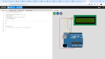 LCD I2C - Belajar IOT menggunakan wokwi
