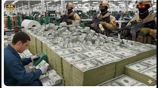 Inside the Dollar Factory The Secret Step They Don’t Want You To See!  #usdollar #viralvideo