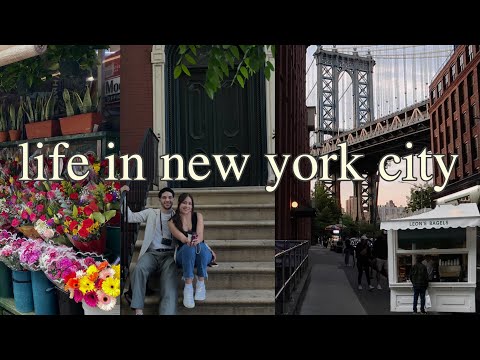 Dream Week In New York 🎀✨🏙️ ⎪Time Square, Brooklyn Bridge, Chinatown, Little Italy!
