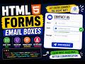 Email Boxes in Forms - HTML A/L ICT