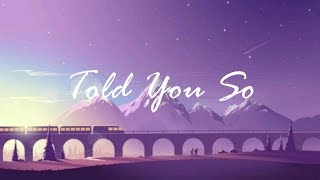 HRVY - Told You So (Lyrics)