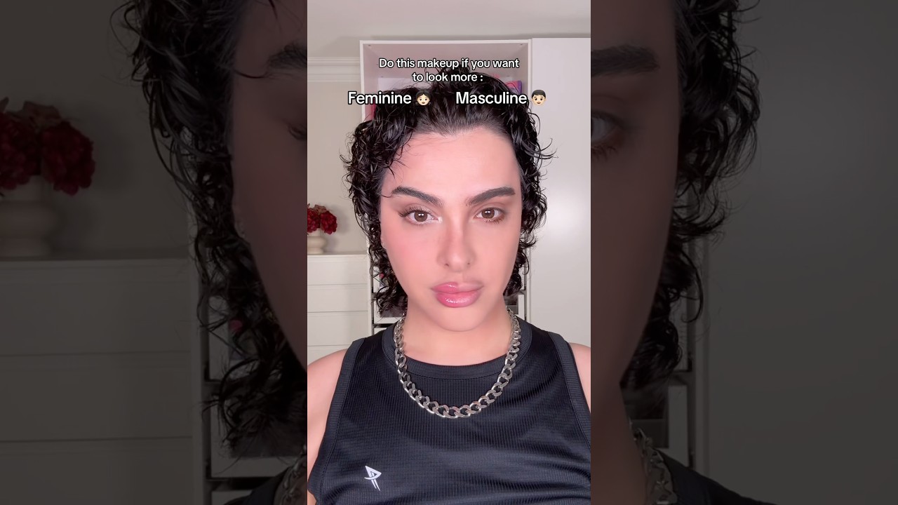 Makeup to feminize or masculinise your face! 