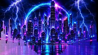 Electric Skyline | Neon City Synthwave | Futuristic Electronic Music