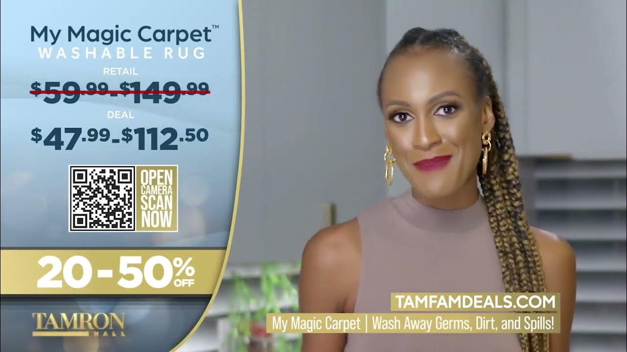 My Magic Carpet Washable Rug My Magic Carpet featured on "Tam Fam