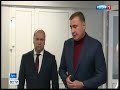 Алексей Дюмин посетил тульскую горбольницу №2. Россия 1, программа &quot;Вести&quot;. 25.01.2022 г.