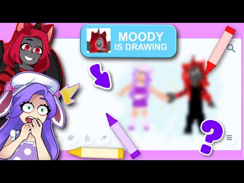 You Will NEVER BELIEVE What MOODY DREW In DRAW IT! (Roblox)