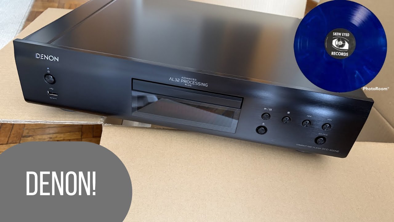Unboxing un lector de CD Denon DCD 900NE - YouTube