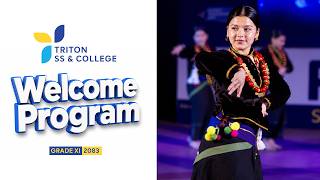 Triton Welcome Program performance by Yubika Khanal & the Group in remix song