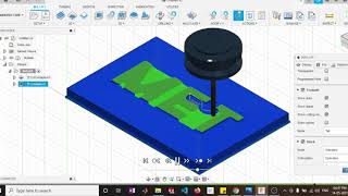 Generative manufacturing and NC code generation using Fusion-360