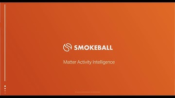 Smokeball Training - Matter Activity Intelligence