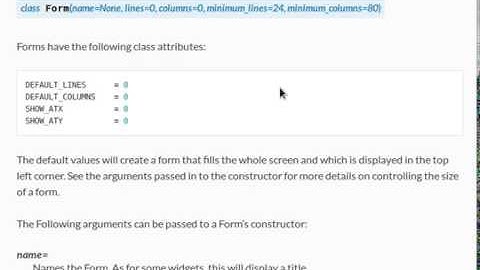 Python [npyscreen] 06 Forms Functionality